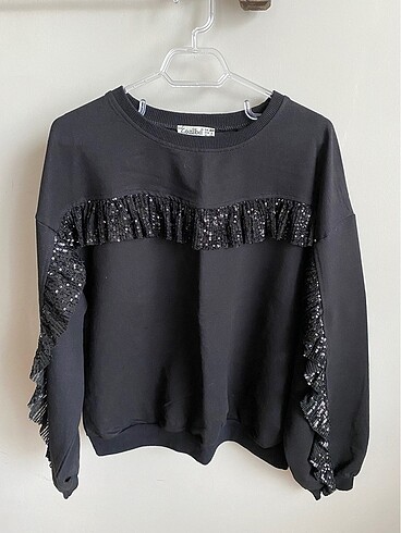 Pul payetli sweatshirt