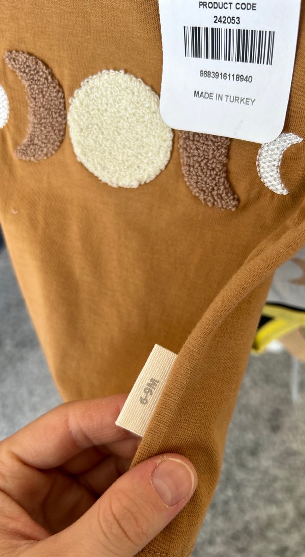 Kahverengi Kadife Detaylı erkek Çocuk Tişört - Görsel 3