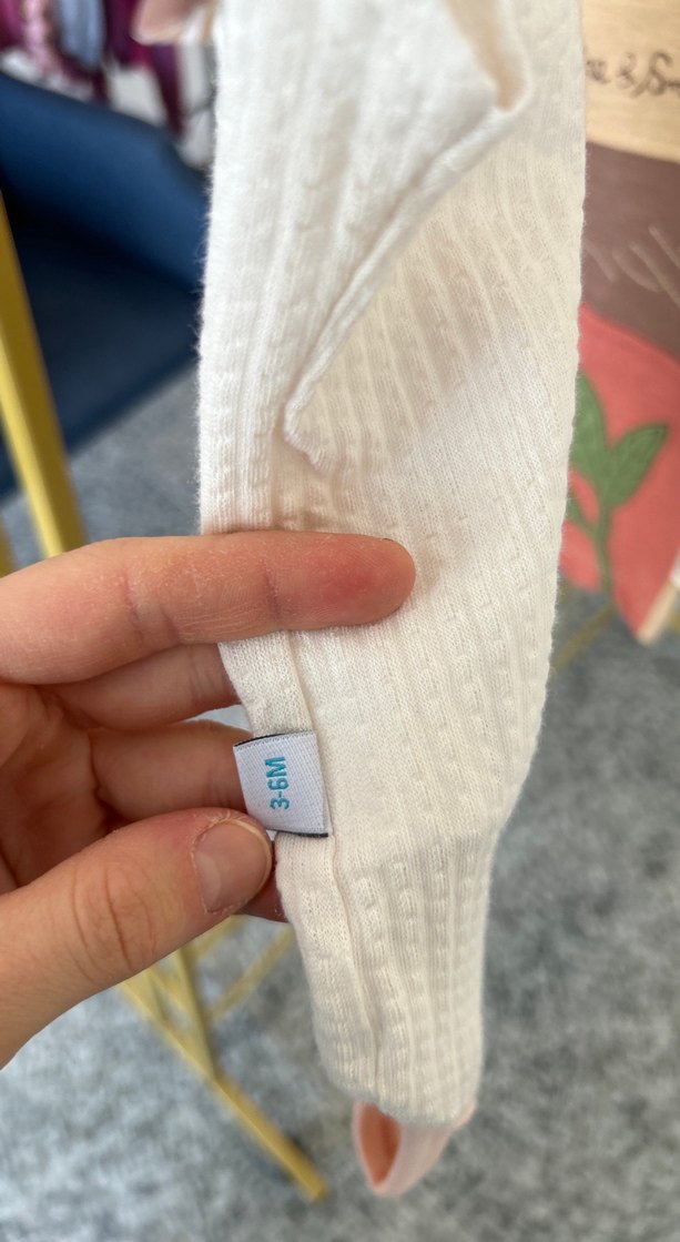 Nakışlı Kısa Kollu Bebek Kız Body - Görsel 2