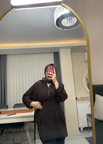 Kahverengi Tesettür İkili Takım - Görsel 6