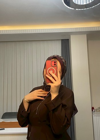 Kahverengi Tesettür İkili Takım - Görsel 7