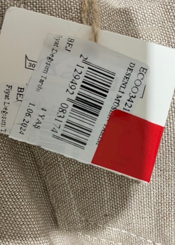 Bej Kısa Kollu Erkek Bebek Takımı - Görsel 7