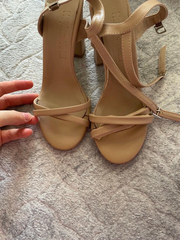 Topuklu Ayakkabı Bantlı - Görsel 4