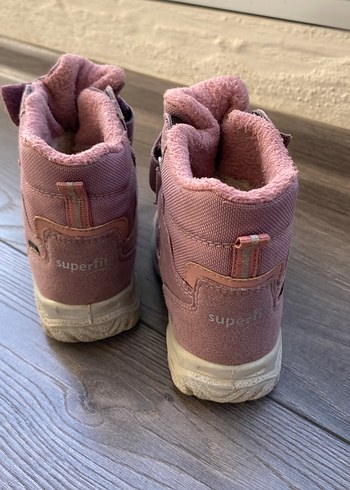 23 Beden pembe Renk Kız Çocuk Pembe Nakışlı Polar Bot