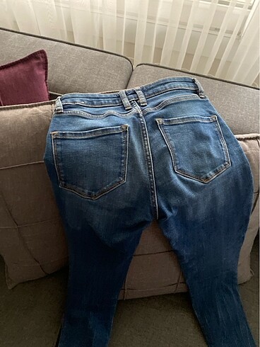 34 Beden lacivert Renk Mango jean