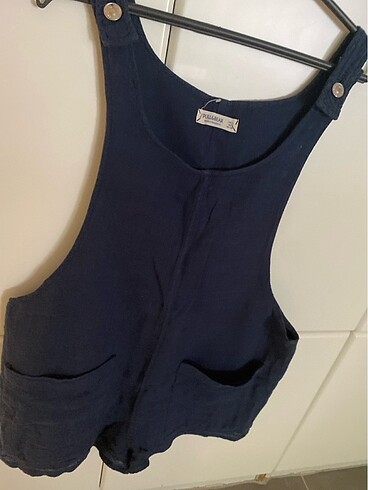 l Beden lacivert Renk Pull&bear tulum large beden