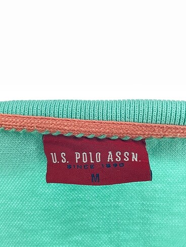 m Beden yeşil Renk U.S Polo Assn. T-shirt %70 İndirimli.