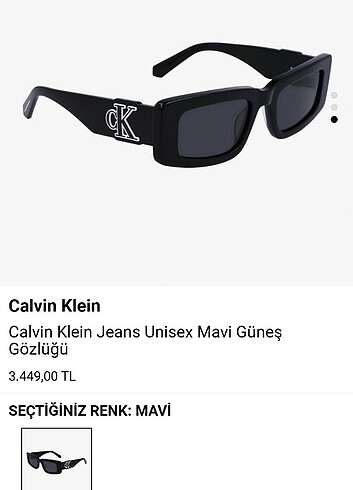 calvin klein güneş gözlüğü 
