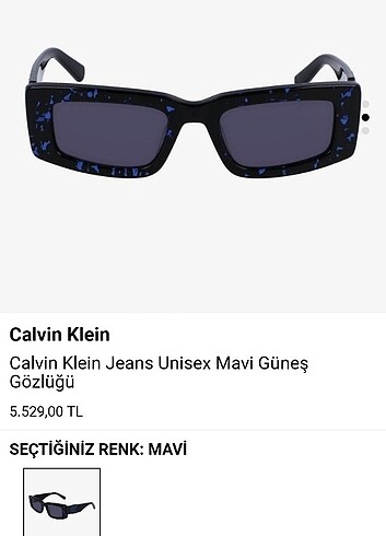 Calvin Klein Calvin klein güneş gözlüğü 