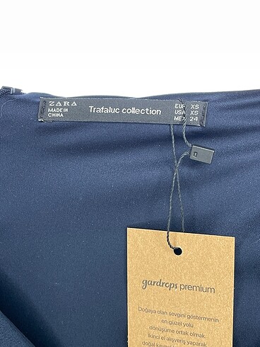 xs Beden lacivert Renk Zara Kısa Tulum %70 İndirimli.