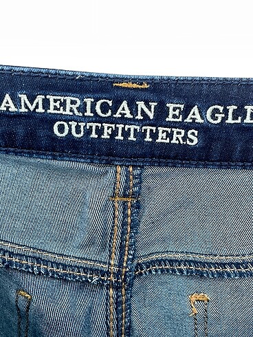 34 Beden lacivert Renk American Eagle Jean / Kot %70 İndirimli.