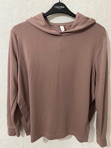 Gül kurusu sweatshirt