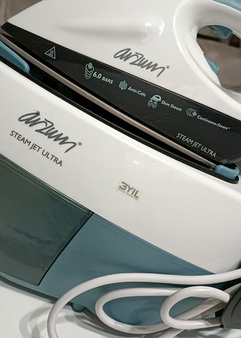 Arzum Buharlı Ütü Beyaz Gri - Görsel 5