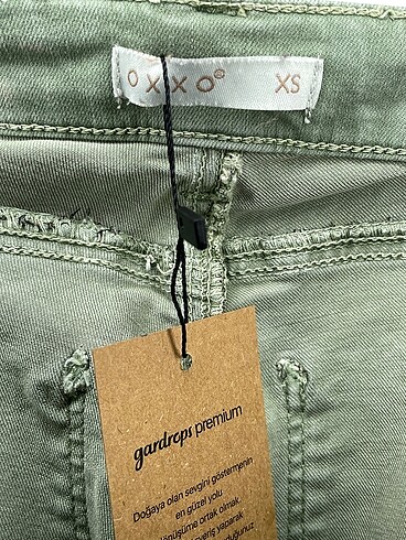 xs Beden yeşil Renk oxxo Jean / Kot %70 İndirimli.