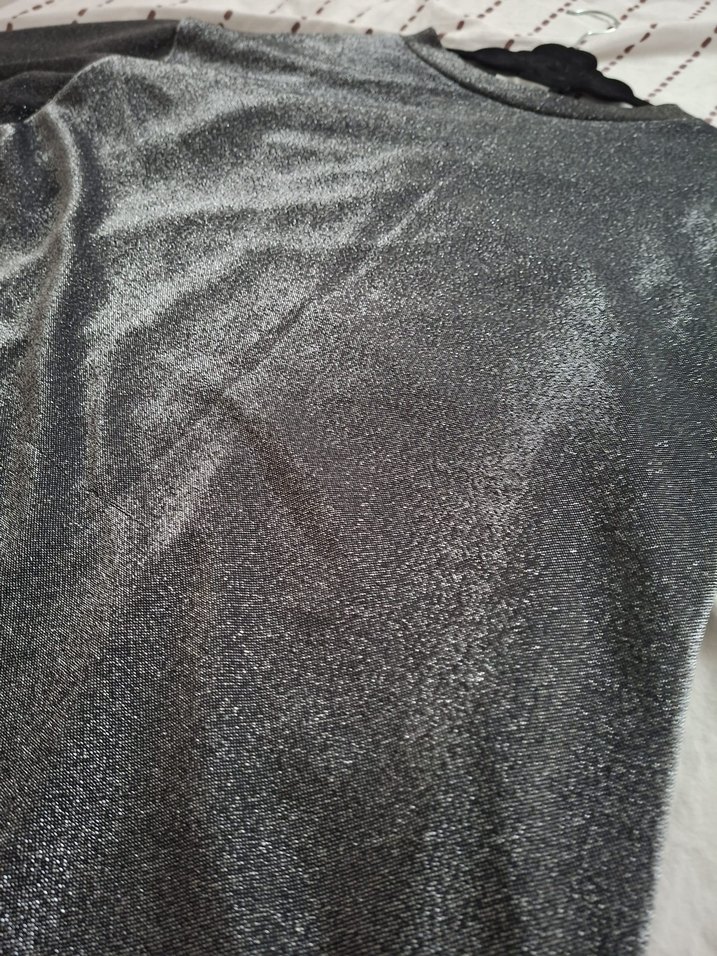 Gri Uzun Kollu Hamile Tişörtü - Görsel 2