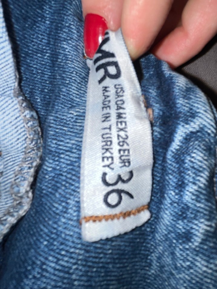 Kadın Mavi Midi Denim Jean Etek - Görsel 4