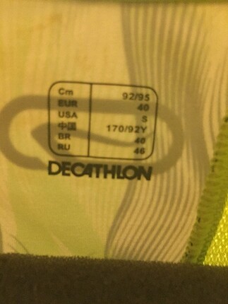 Decathlon Decathlon spor üst