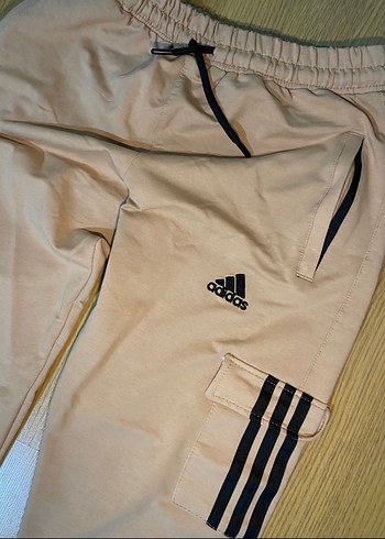Bej Adidas Erkek Outdoor Eşofman Altı - Görsel 2