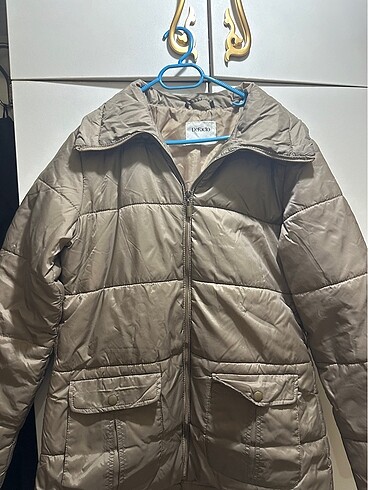 l Beden camel Renk Defacto mont az kullanılmış