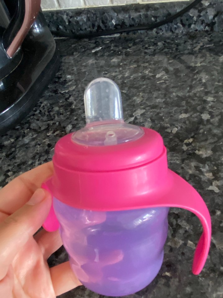 Mor Bebek Biberonu, Saplı - Görsel 2