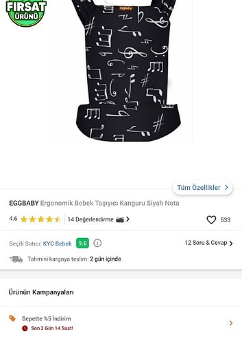 Eggbaby ergonomik kanguru