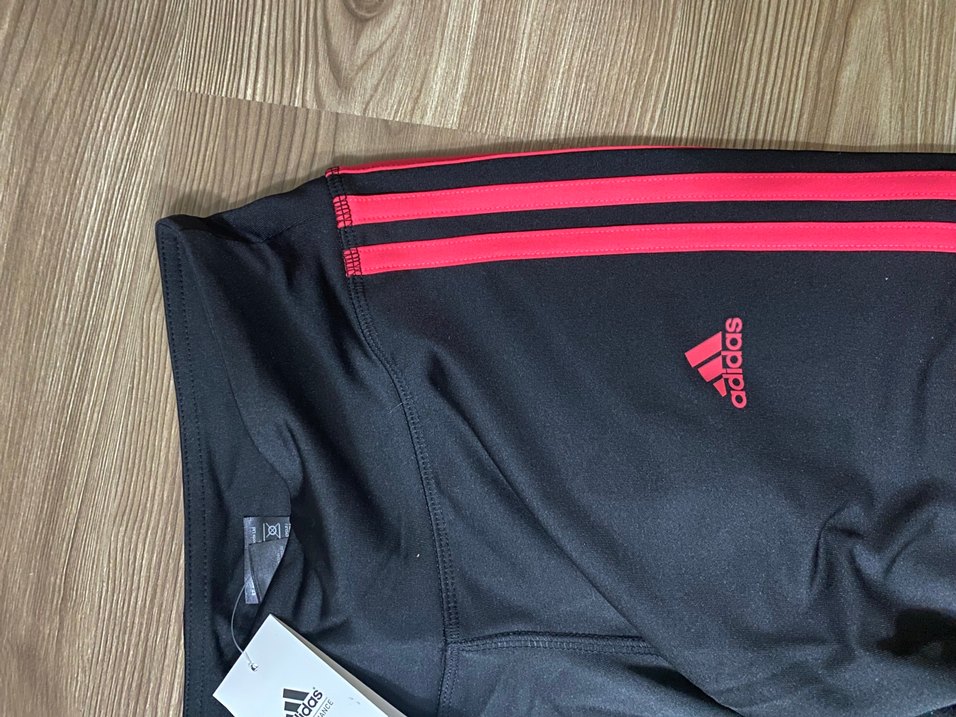 Pembe Şeritli Siyah Kadın Eşofman Altı 36 Beden Small Sıfır - Görsel 3