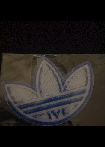 Mavi Erkek Adidas Spor Rozeti Çıkartma Yapışkan - Görsel 2