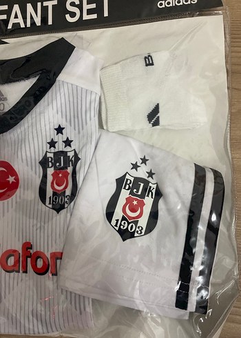 Beşiktaş Bebek Forma Seti Adidas INFANT 1 yaş 80 beden - Görsel 2