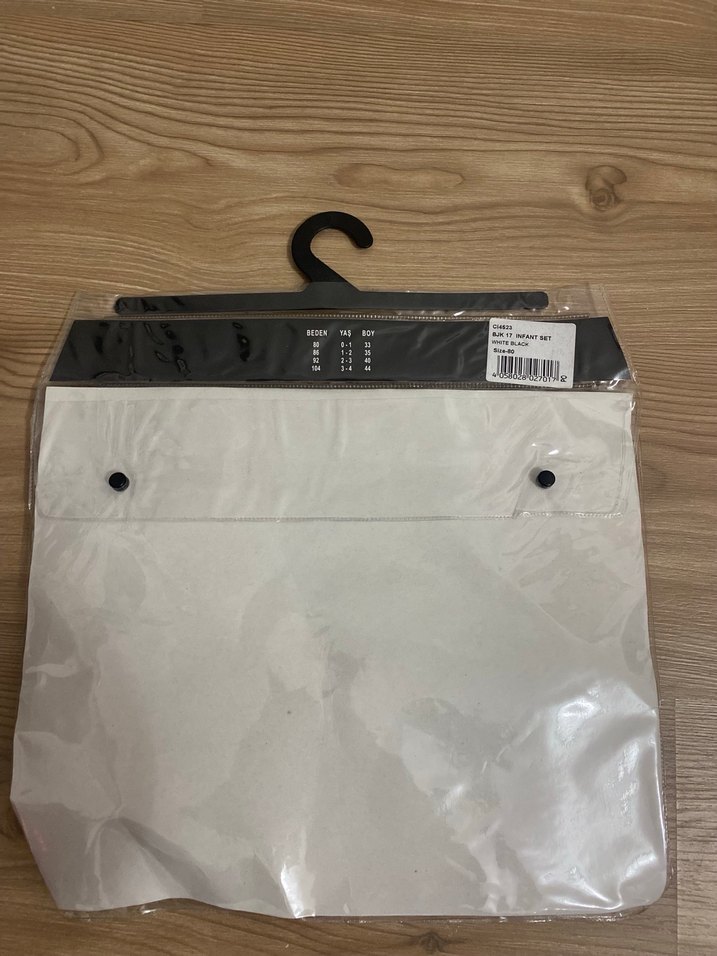 Beşiktaş Bebek Forma Seti Adidas INFANT 1 yaş 80 beden - Görsel 4