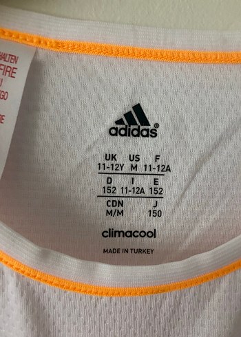 Beyaz Adidas Climacool Erkek Çocuk Tişört - Görsel 2
