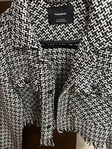 xs Beden pull&bear ceket crop yazlık