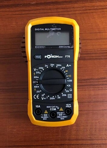 Forch F76 Eco Dijital Multimetre