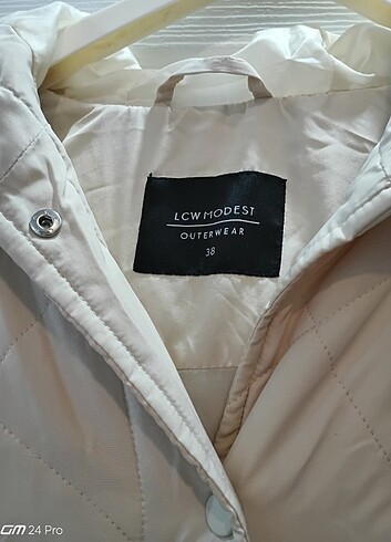 LC Waikiki LCW modest beyaz kaban 38 beden 