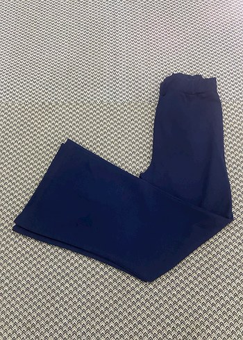 Kadın Lacivert İspanyol Kesim Kumaş Pantolon