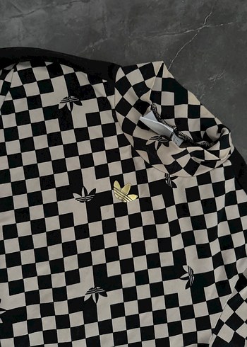 Uzun Kollu Kareli Balıkçı Yaka Kadın Gömlek - Görsel 2