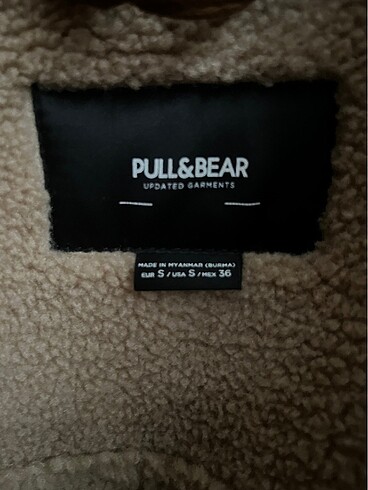 s Beden Pull & Bear Regular Fit Mont