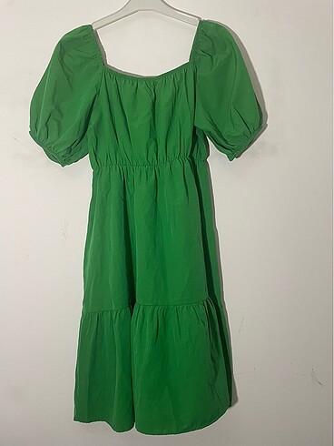 l Beden Yeşil prenses elbise