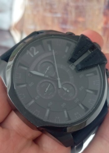 Diesel Siyah Erkek Biker Saat - Görsel 6