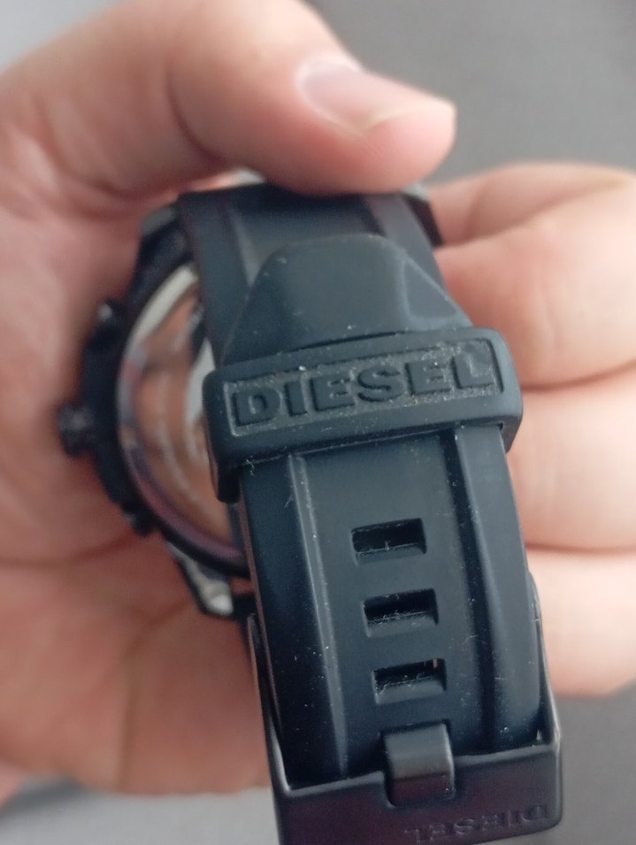 Diesel Siyah Erkek Biker Saat - Görsel 4