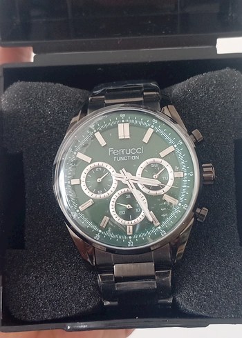 Ferrucci Fonksiyonel Yeşil Erkek Saati - Görsel 3