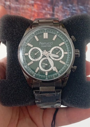 Ferrucci Fonksiyonel Yeşil Erkek Saati - Görsel 7