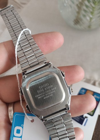 Gri Vintage Casio erkek Kol Saati - Görsel 3