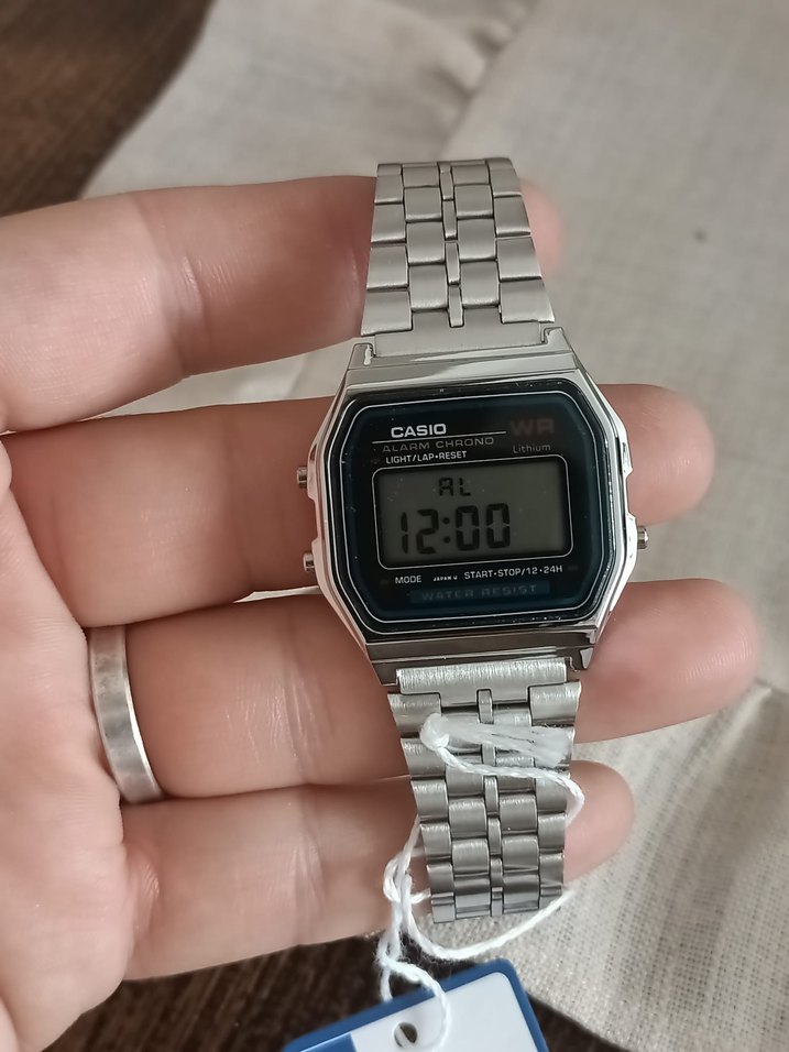 Casio erkek Gri Dijital Saat - Görsel 4