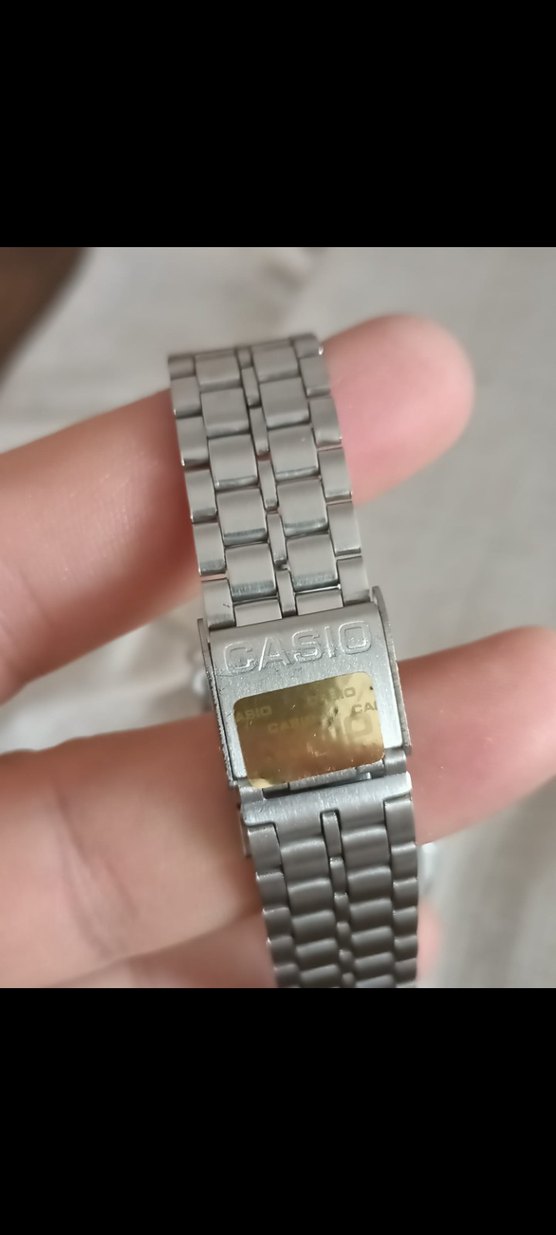 Gri Vintage Casio Dijital Erkek Saati - Görsel 5