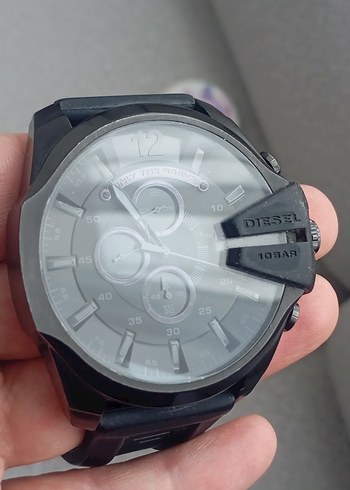 Diesel Siyah Erkek Biker Saat - Görsel 5