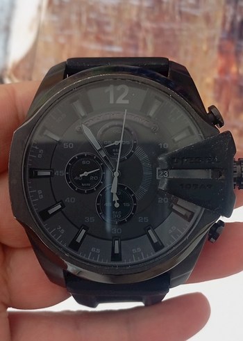 Diesel Siyah Erkek Biker Saat - Görsel 7