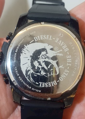 Diesel Siyah Erkek Biker Saat - Görsel 10