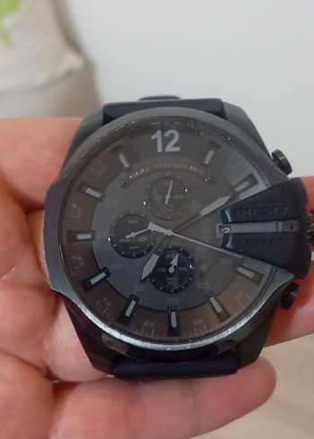 Diesel Siyah Erkek Biker Saat - Görsel 6