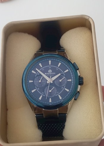 Bigotti Lacivert Modern Klasik Erkek Saati - Görsel 4
