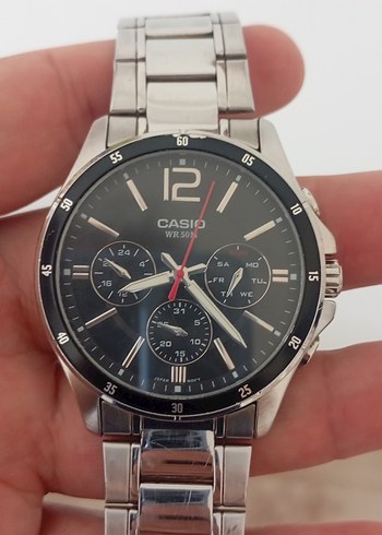 Casio Siyah Analog Erkek Kol Saati